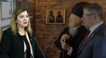 MHP’li Erdem’den Davutoğlu’na: Bartholomeos ile ne görüştünüz?