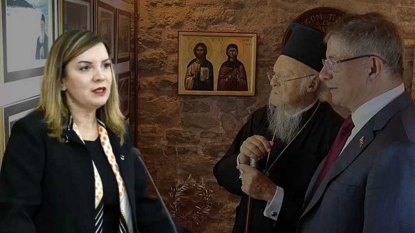 MHP’li Erdem’den Davutoğlu’na: Bartholomeos ile ne görüştünüz?