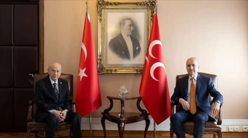 Numan Kurtulmuş, Devlet Bahçeli’yi ziyaret etti